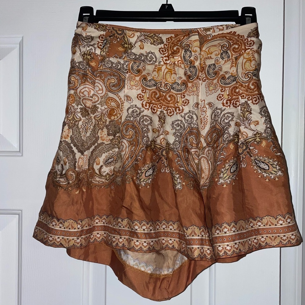 H&M silk shorts
